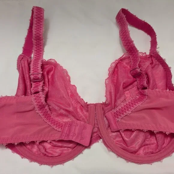 Freya 34G Jolie Pink Balconette Underwire Bra and Size M Panty Set - Picture 4 of 9
